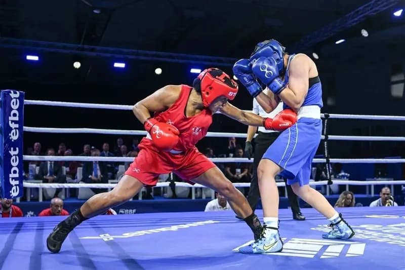Gençlik ve Spor Bakanı Osman Aşkın Bak, Avrupa Boks Şampiyonası'nda 10 madalya kazanan Milli boksörleri tebrik etti.