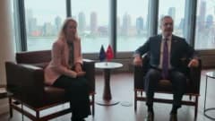 Dışişleri Bakanı Hakan Fidan ve AB Yüksek Temsilcisi Kaja Kallas New York'ta bir arada