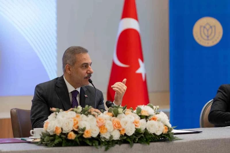 Bakan Fidan, ABD’li düşünce kuruluşlarından temsilcilerin ve akademisyenlerin sorularını yanıtladı