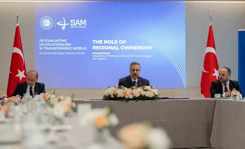 Bakan Fidan, ABD’li düşünce kuruluşlarından temsilcilerin ve akademisyenlerin sorularını yanıtladı