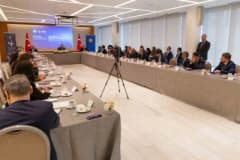 Dışişleri Bakanı Hakan Fidan, BM 81. Genel Kurulu yüksek düzeyli haftasında ABD'li düşünce kuruluşları ve akademisyenler