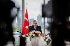 Dışişleri Bakanı Hakan Fidan BM 81. Genel Kurulu’nda konuşma yaparken