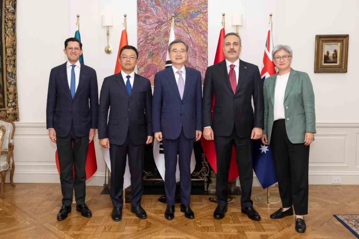 Dışişleri Bakanı Hakan Fidan Birleşmiş Milletler (BM) 81. Genel Kurulu yüksek düzeyli haftası marjında MIKTA Dışişleri B