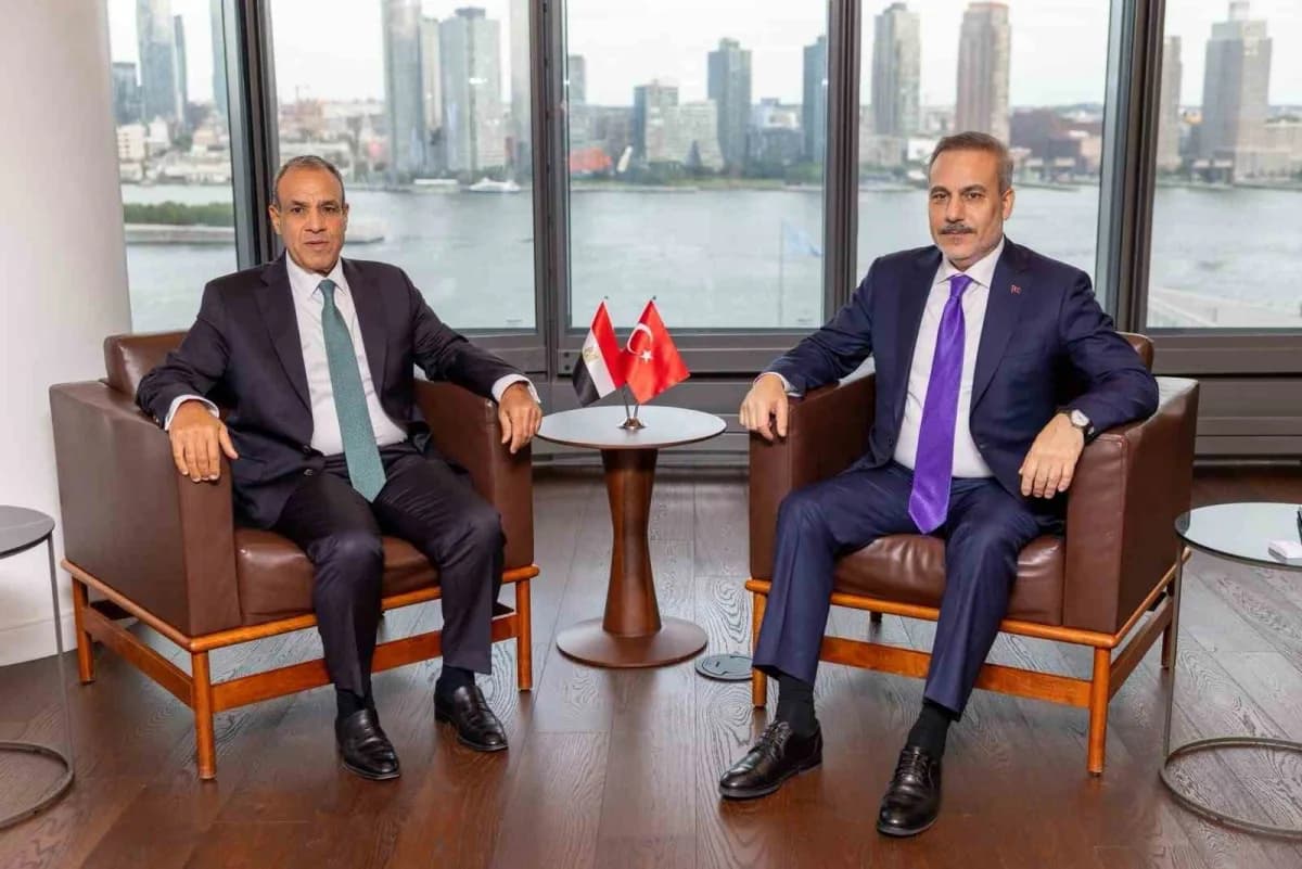 Bakan Fidan, Mısırlı mevkidaşı Badr Abdelatty ile görüştü