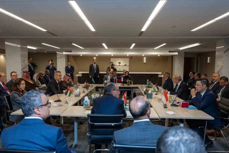 Bakan Fidan, Sekizli Grup eş güdüm toplantısına katıldı