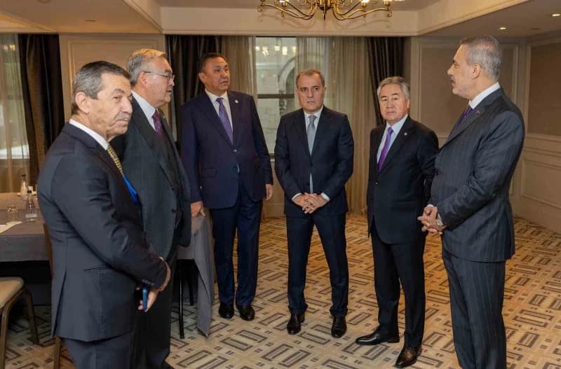 Dışişleri Bakanı Hakan Fidan, New York'ta Türk Devletleri Teşkilatı (TDT) Dışişleri Bakanları Konseyi Gayriresmi Toplant