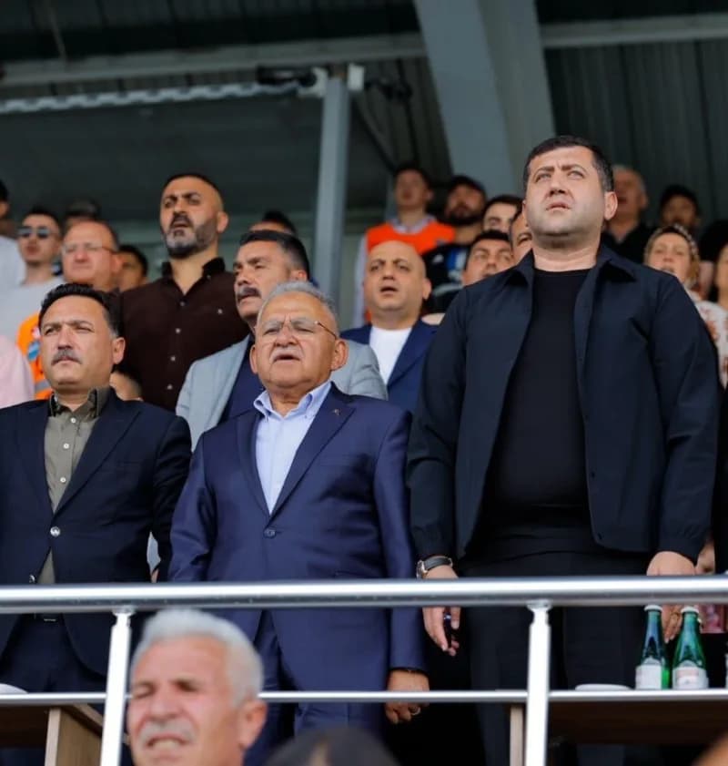 Baki Ersoy, Erciyes 38 Futbol Spor Kulübü'nün maç sonrası açıklama yaparken