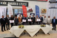 Denizli’de Baklan Tarım Mesleki ve Teknik Anadolu Lisesi öğrencilerine uygulamalı eğitim için iş birliği protokolü imzal