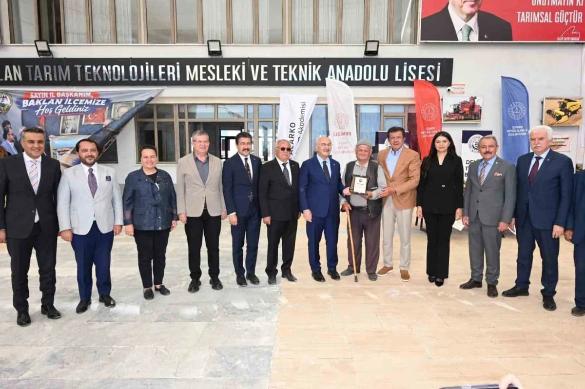 Denizli İl Millî Eğitim Müdürlüğü ile meslek kuruluşları arasında imzalanan iş birliği protokolüyle Baklan Tarım Mesleki