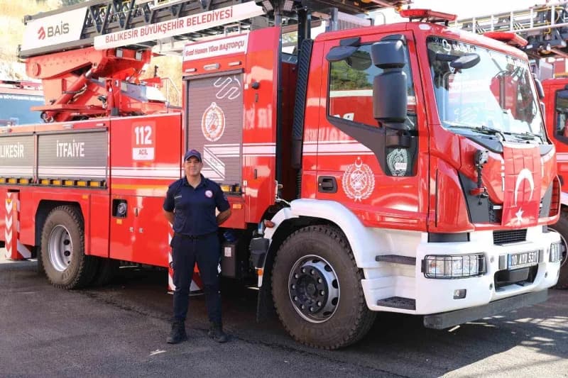 Başkan Akın’dan kahraman itfaiyecilere anlamlı jest