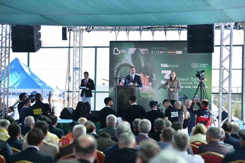 3.Balıkesir Tarım ve Hayvancılık Fuarı kapılarını açtı