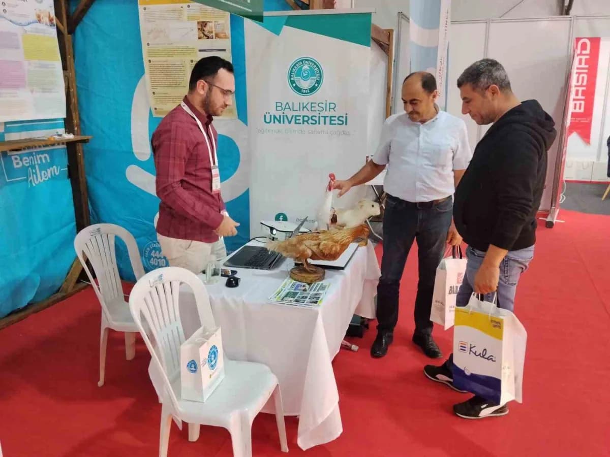 Balıkesir Üniversitesi standı 3. Balıkesir Tarım ve Hayvancılık Fuarında ziyaretçilerle buluşuyor
