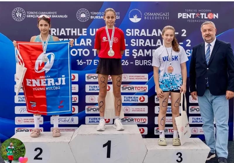 Bandırmalı sporculardan Triathle Şampiyonası’nda 4 derece