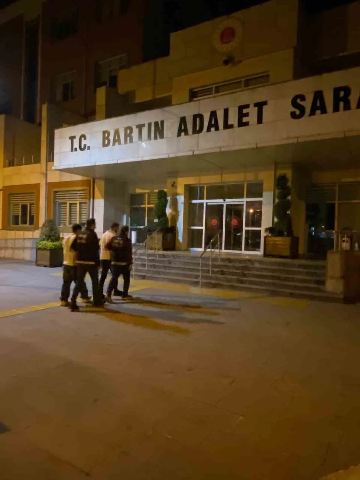 Bartın'da düzenlenen uyuşturucu operasyonunda 8 kişi gözaltına alındı