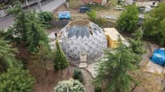 Başiskele Kullar Yakacık Mahallesi’nde yapımı devam eden ikinci Gün Evi binasının dış görünümü