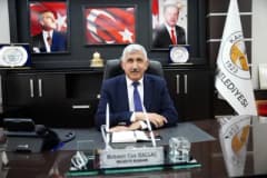 Başkan Mehmet Can Hallaç 19 Eylül Gaziler Günü mesajı açıklamasında bulunuyor