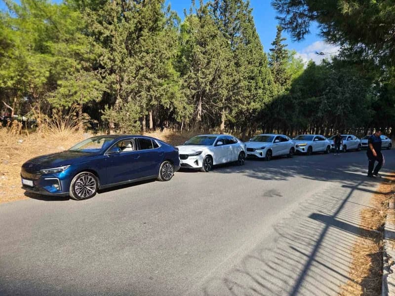 Germencik Belediyesi'nin araç filosuna dahil ettiği 8 adet yerli ve elektrikli Togg ilçede dikkat çekti.