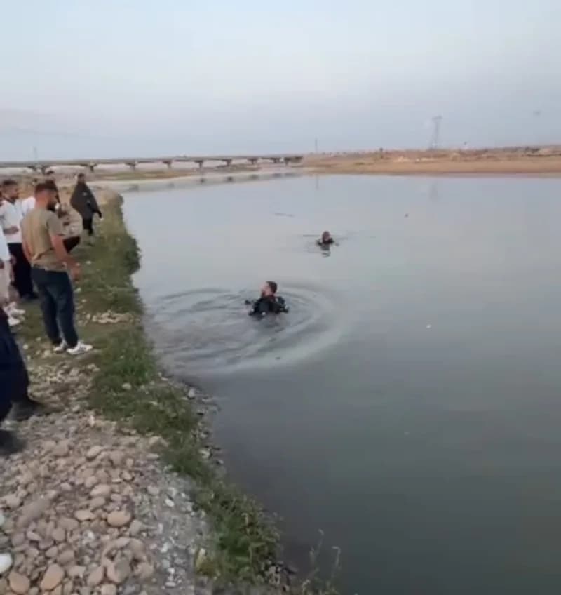 Batman Çayı’na düşerek akıntıya kapılan 14 yaşındaki Tuba Dursun’un cansız bedeni, bu sabah suya düştüğü yerin birkaç me