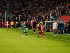 Batman Şehir Stadı'nda oynanan Batman Petrolspor-Bursaspor Trendyol 1. Lig maçı