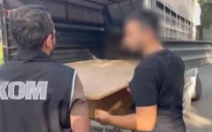 Batman’da polis ekipleri tarafından ele geçirilen kaçak sigara paketleri