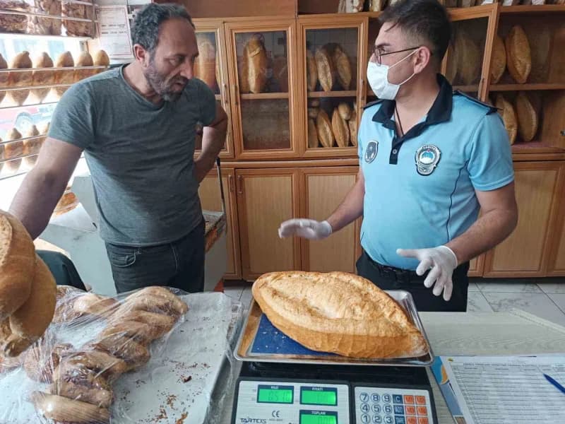 Fırınlarda hijyen ve gramaj denetimi yapıldı