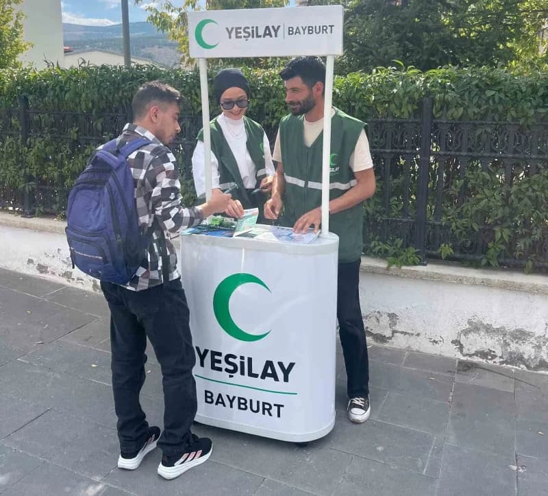 Bayburt'ta üniversite öğrencilerine yönelik tanıtım ve bilgilendirme yapıldı