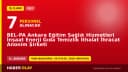 BEL-PA A.Ş. Ankara Sincan işçi alımı ilanı 7 kadro için başvurular 30 Eylül 2026'da sona eriyor