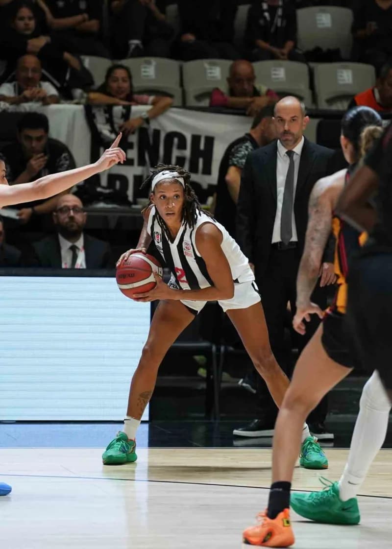 Beşiktaş Kadın Basketbol Takımı, Kadınlar Basketbol Süper Ligi ilk hafta maçında Melikgazi Kayseri Basketbol'u 65-56 mağ