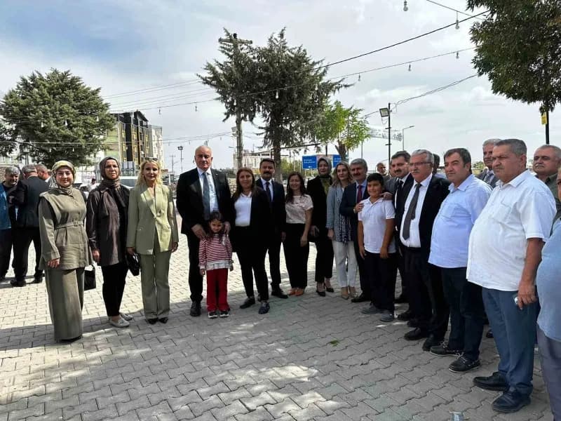 Adıyaman Besni’de açılan Ali Erdemoğlu Gastronomi Merkezi binası ve açılış töreni
