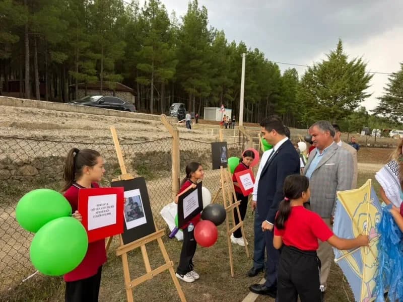 Beyağaç’ta öğrencilerden Gazze’deki Çocuklara uçurtmalı mesaj