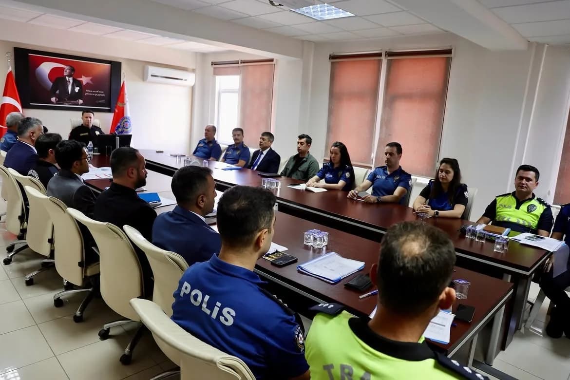Bilecik emniyetinde 8 aylık asayiş değerlendirmesi