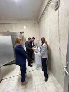 Bilecik Bozüyük Çocuk Evleri Sitesi yemekhanesinde yapılan gıda denetimi