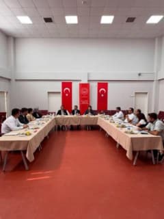 Bilecik Aile ve Sosyal Hizmetler İl Müdürlüğü aylık değerlendirme toplantısından bir kare