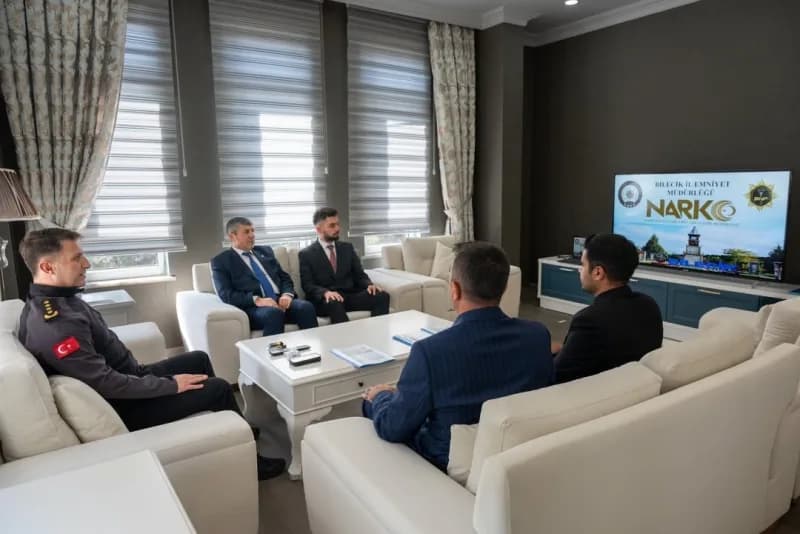 Bilecik İl Emniyet Müdürü Erdem Çağlar narkotik suçlarla mücadele çalışmalarını değerlendirirken