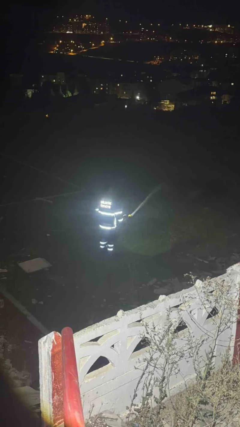 Bilecik’te iki ayrı noktada yangın çıktı