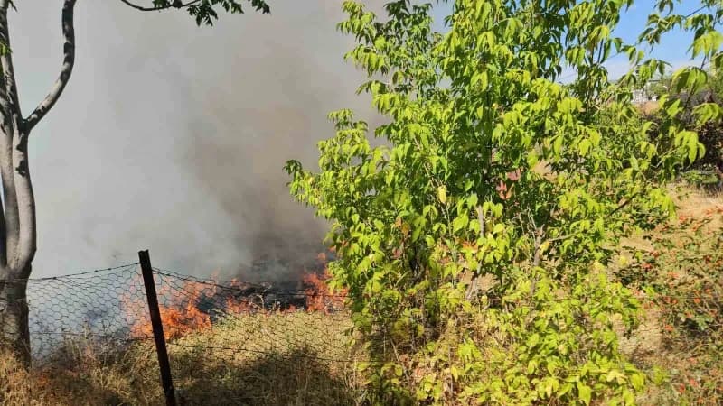Bingöl'de otluk alanda çıkan yangın ekiplerin müdahalesi ile kontrol altına alınarak söndürüldü.