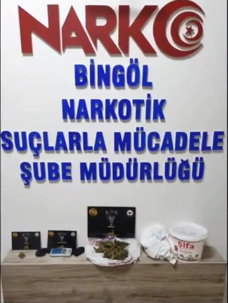 Bingöl’de 11-18 Eylül tarihleri arasında polis ekiplerince gerçekleştirilen çalışmalarda 30 şüpheli yakalanırken, uyuştu
