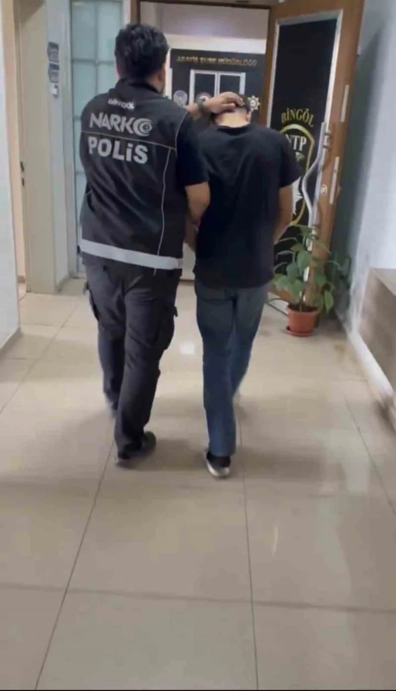 Bingöl’de 39,47 gram esrar ele geçirildi: 1 kişi tutuklandı