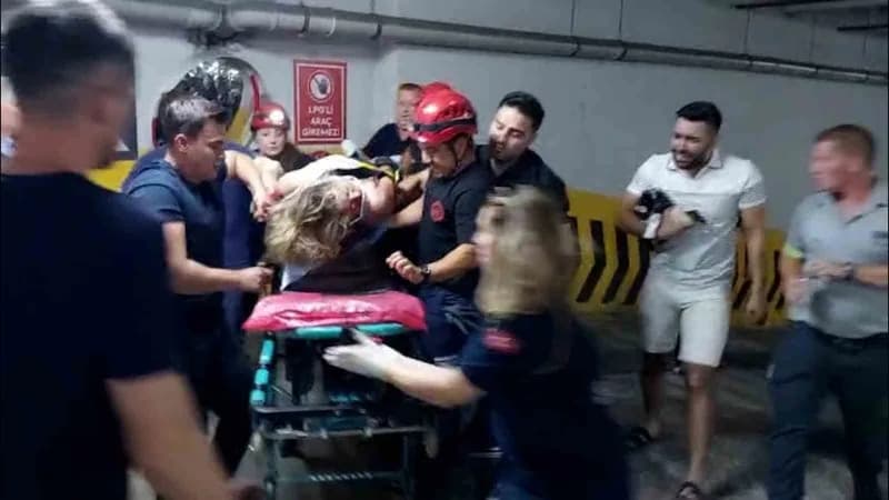 Birsen Filiz, 19 Ağustos'ta Balıkesir'de Zağnospaşa Meydanı'ndaki yeraltı otoparkında meydana gelen trafik kazasında ağı