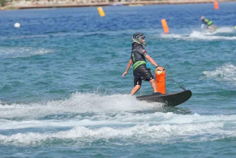 Bodrum’da deniz üzerinde hız ve adrenalin yarışı