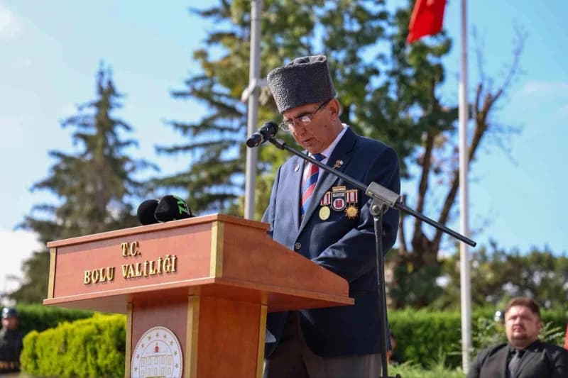Türkiye Muharip Gaziler Derneği Bolu Şubesi Başkanı Sami Dinçer