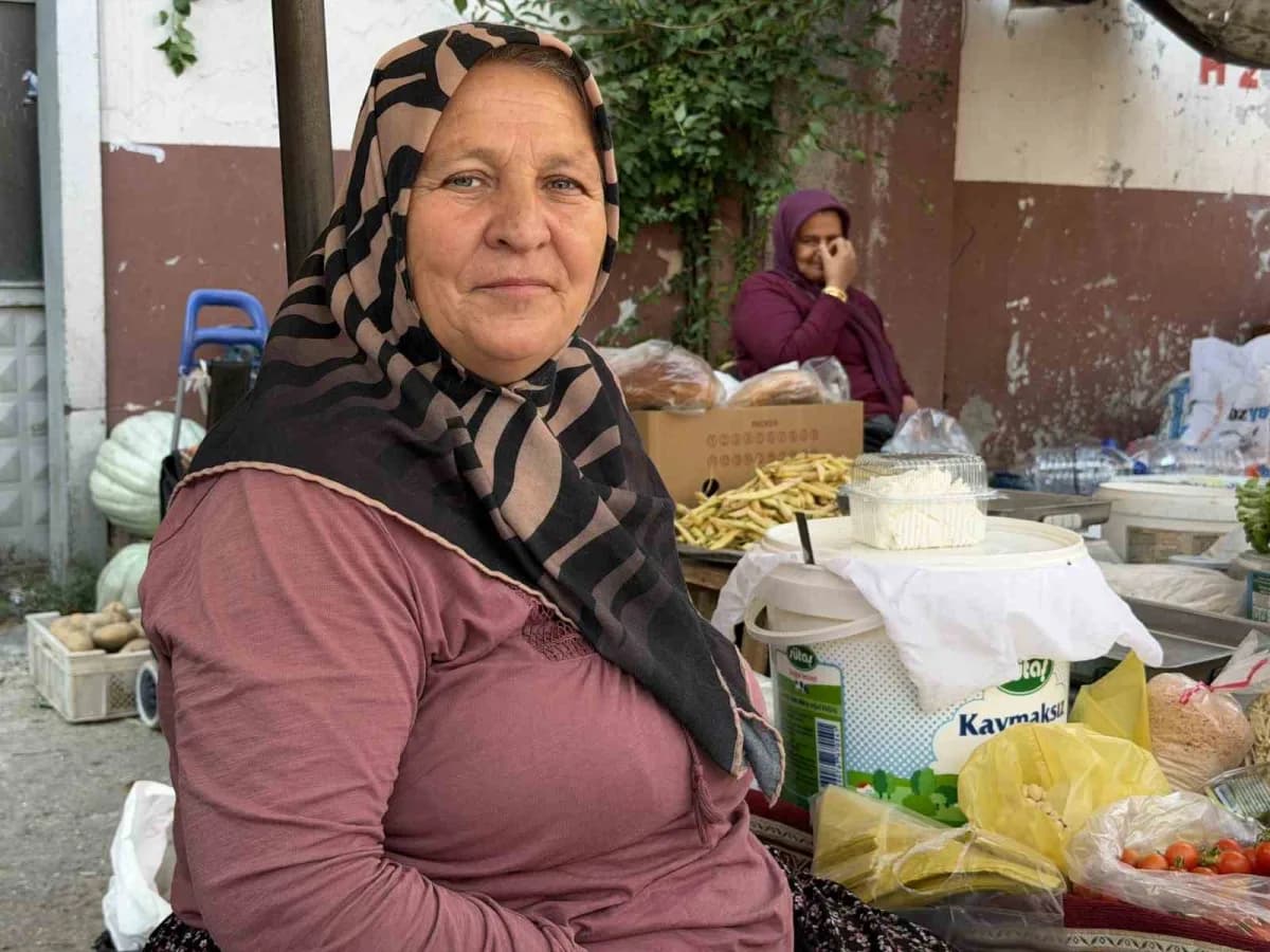 Çukurören köyünden bir üretici