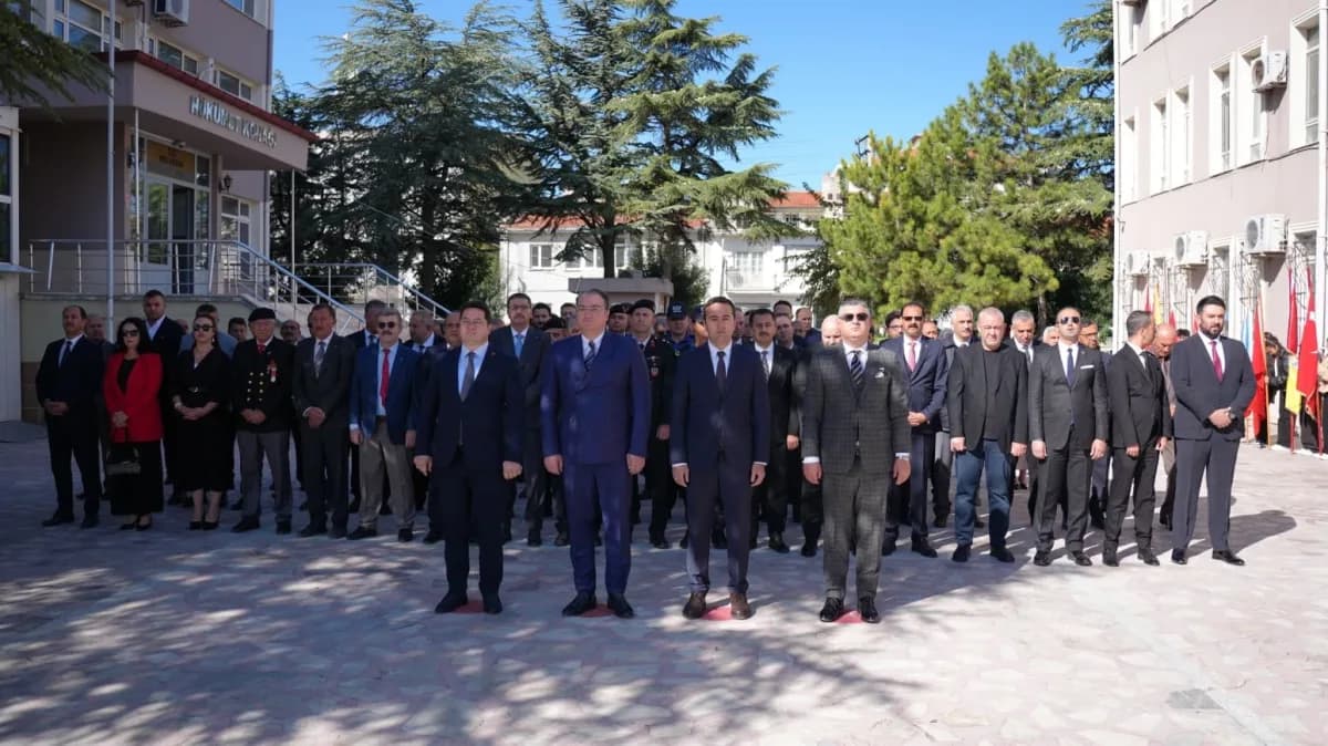 Afyonkarahisar’ın Bolvadin ilçesinin düşman işgalinden kurtuluşunun 105. Yıl dönümü, düzenlenen tören ve çeşitli etkinli