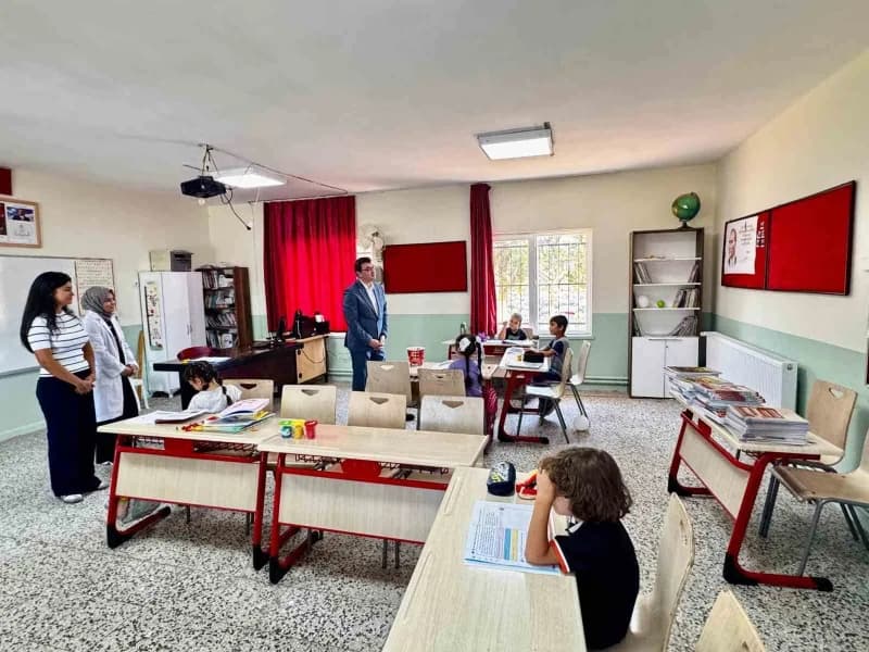 Bozdoğan Kaymakamı Hüseyin Şamil Sözen, ilçede eğitim veren Örencik İlkokulu, Kemer HES İlkokulu ve Ortaokulu ile Kızılc
