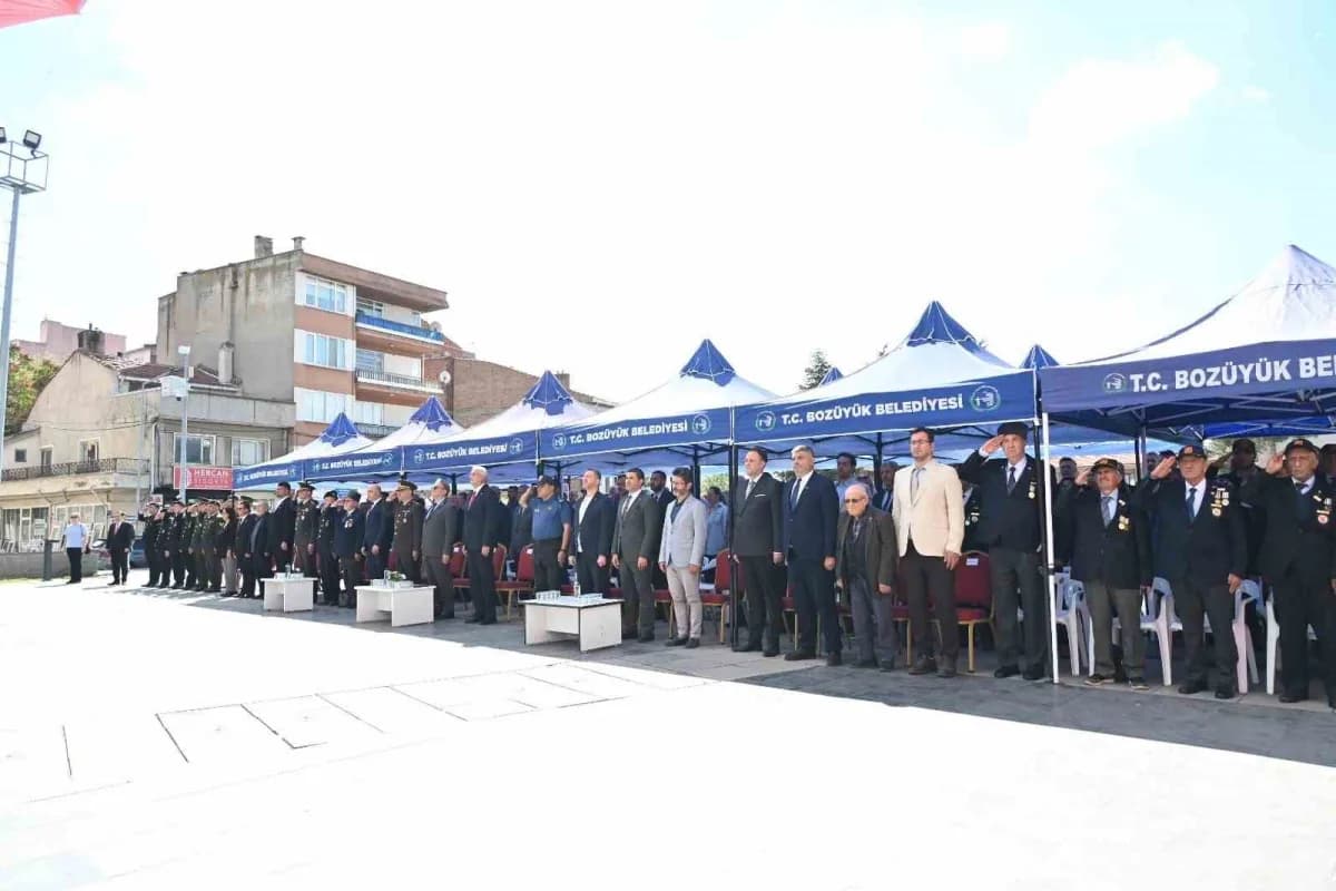 Bozüyük'te Gaziler Günü programı düzenlendi