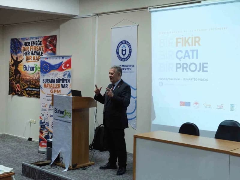 Aydın’ın Buharkent ilçesinde gençlere yönelik Erasmus+, ESC Gençlik Projeleri Yazma, Dernekleşme ve Kooperatifleşme Mevz