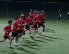 Burak Yılmaz yönetiminde Çorum FK futbolcuları Antalya kampında antrenman yapıyor
