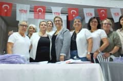 Burhaniye Yeni Parti İlçe kongresi Reha Yurdakul Kültür Merkezi'nde yapıldı