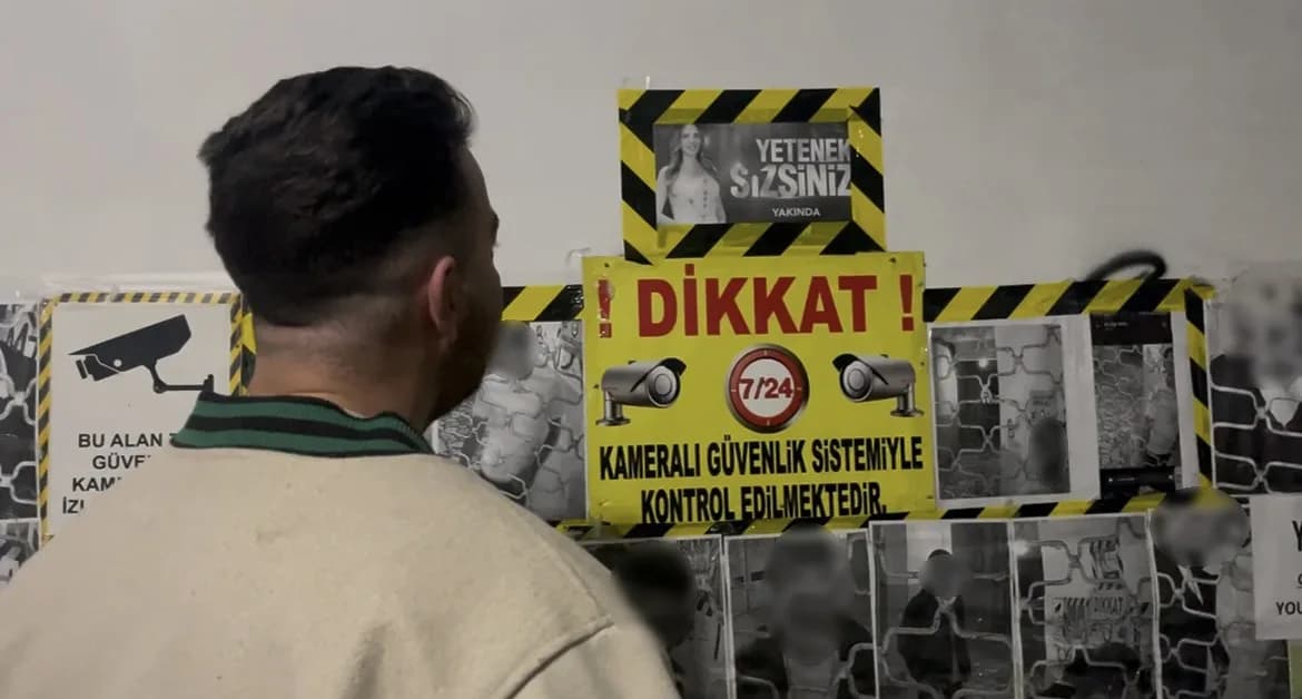 Bursa’da pasaj sahibinden ‘ibretlik’ çözüm: tuvaletini yapanları tek tek duvara astı
