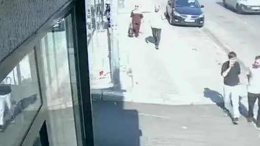 Bursa Osmangazi’de silahlı ve sopalı saldırı anları güvenlik kamerasında